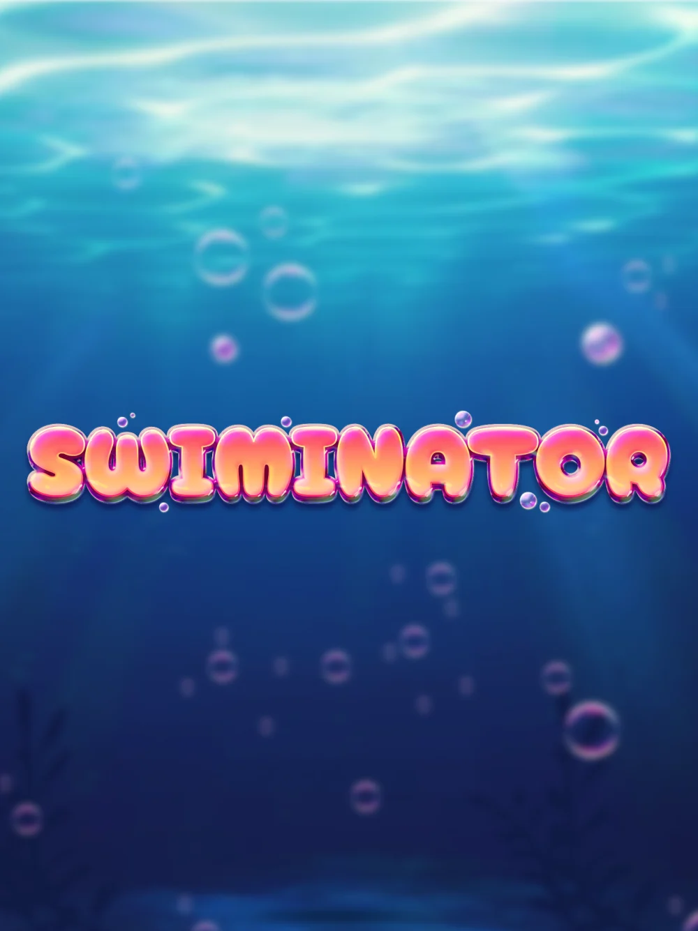 Juego de temática acuática con estilo arcade y alto contraste.